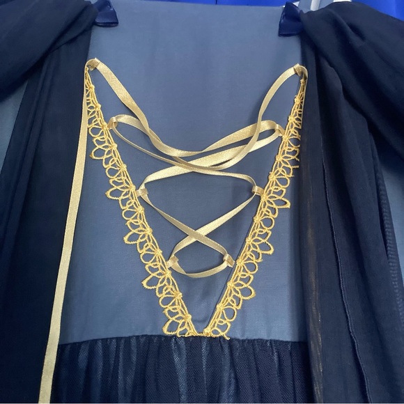 Miselian Lotus Natural Waist JSK by Mirror Miracle 💙💛 - Picture 8 of 16